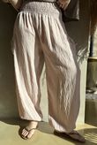 Basso Shirring Balloon Pant Blush